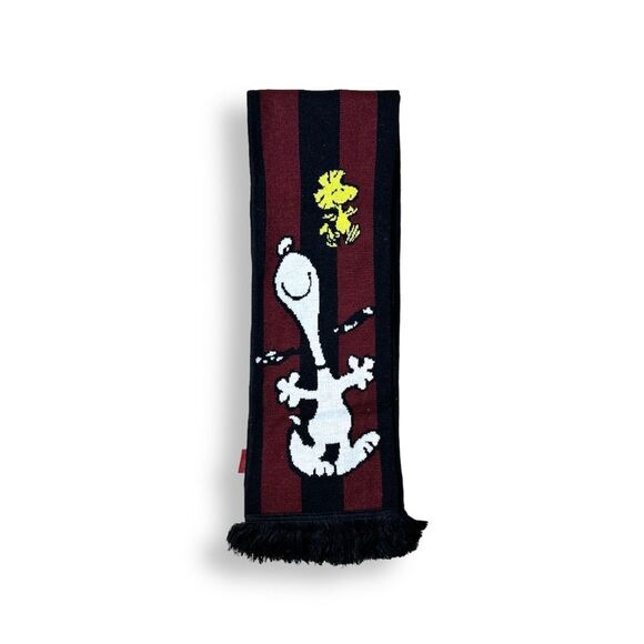 Urban Outfitters x Peanuts Snoopy Stripe Scarf - Picture 1 of 7